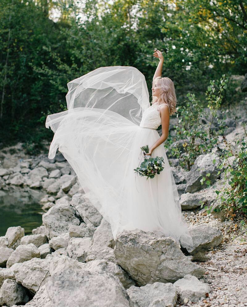 Свадебное платье в молочном цвете Платье Аврора 28 000 руб